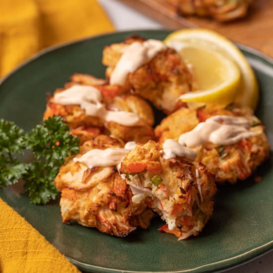 Air Fryer Crab Cakes