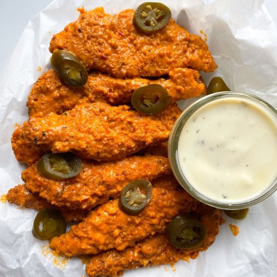 Air Fryer Buffalo Chicken Tenders