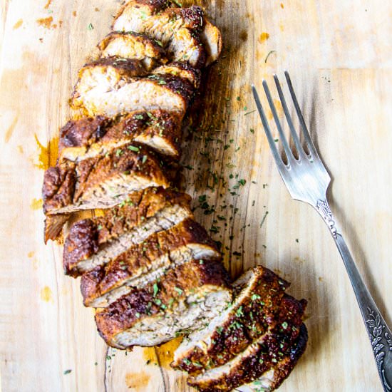 Air Fryer Pork Tenderloin