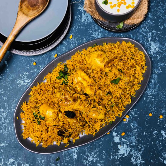 Instant Pot chicken pulao