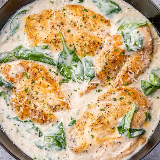 CHICKEN FLORENTINE
