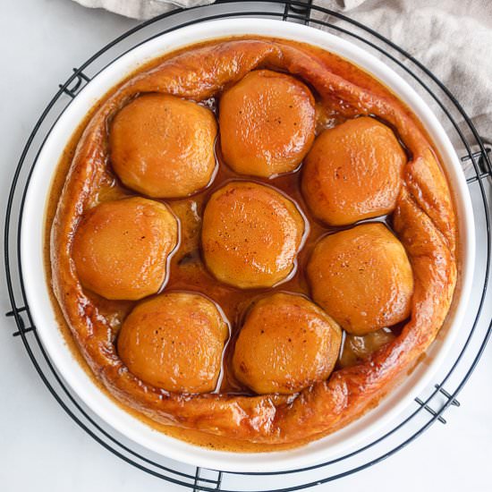 vegan tarte tatin
