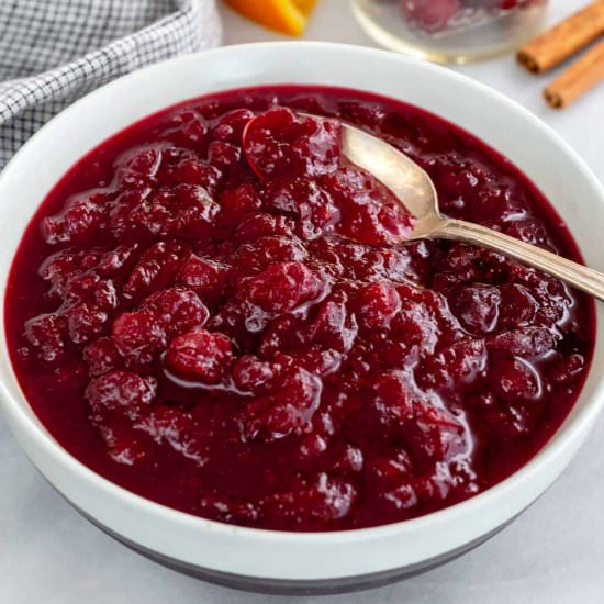 Instant Pot Cranberry Sauce