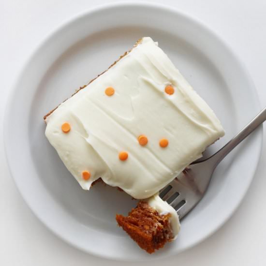 Gluten-Free Pumpkin Cake (Vegan)