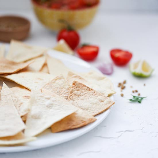 Oven Baked Tortilla Chips