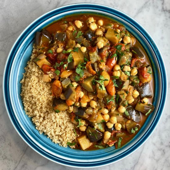 Eggplant & Tomato Tagine