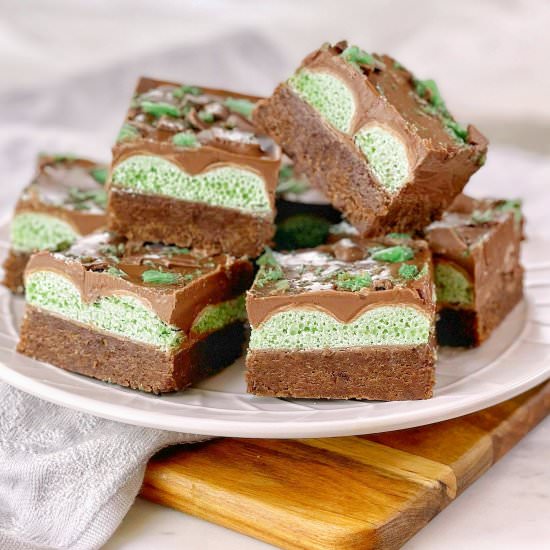 Peppermint Slice with Chocolate