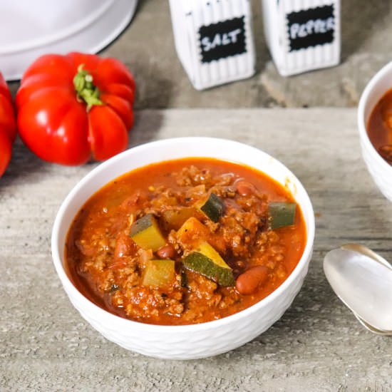 Healthy Venison Chili