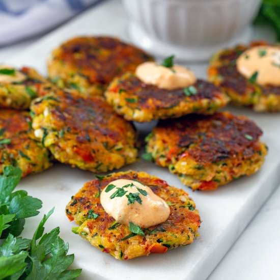 Greek Zucchini Cakes
