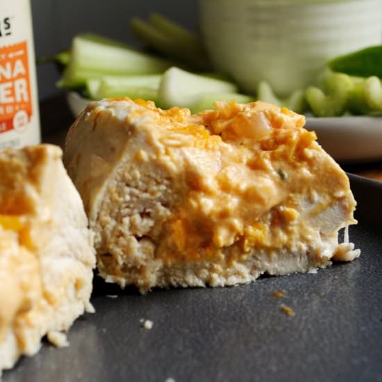 Low-Carb Stuffed Chicken