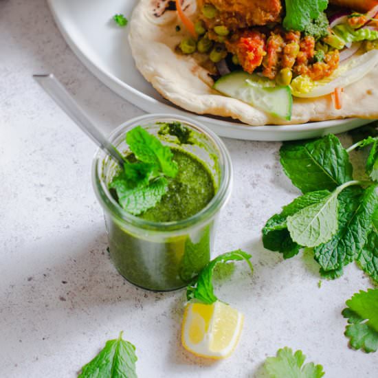 Easy Green Herb Chutney