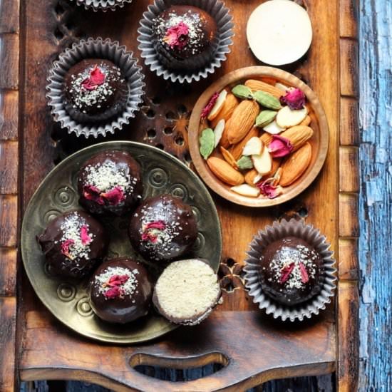 badam burfi truffles