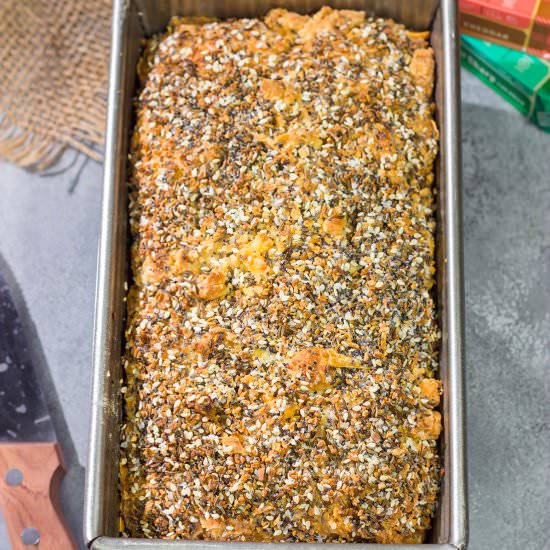 Cheesy Everything Bread