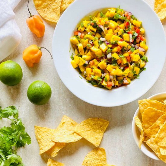 Mango Habanero Salsa
