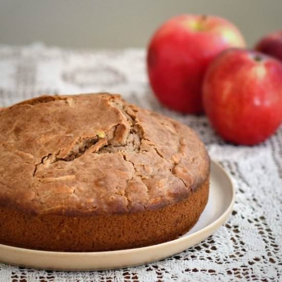 Healthy Apple Cake (GF, Vegan)