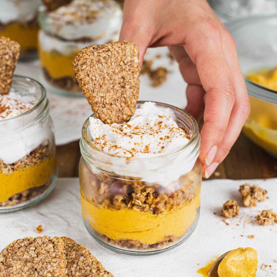Pumpkin Pie Parfaits