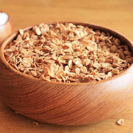 Pumpkin Pie Spiced Granola
