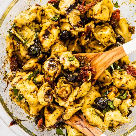 Pesto Tortellini Salad