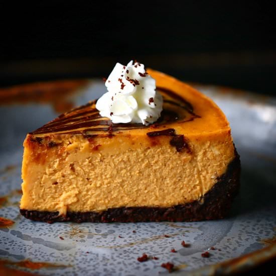 Gluten Free Pumpkin Cheesecake