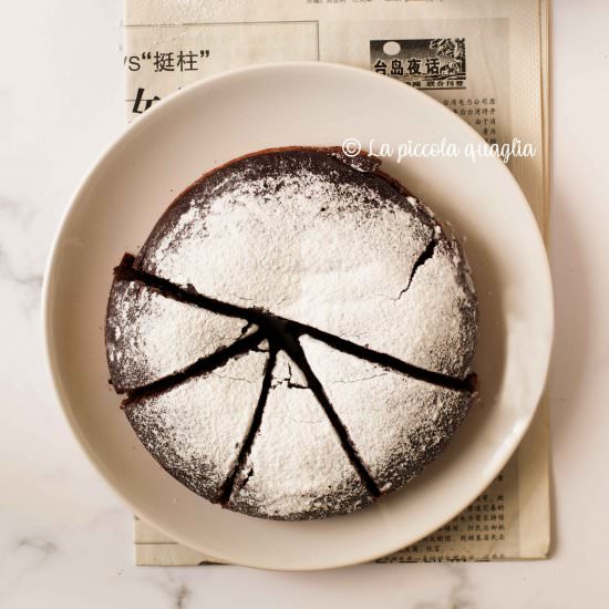 Milk and coffee cake