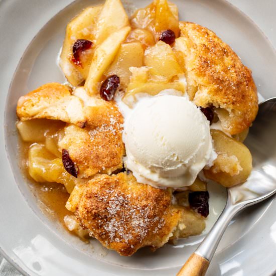 Rustic Apple Cobbler