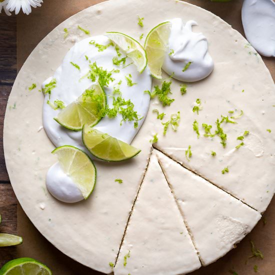 Healthy Key Lime Pie
