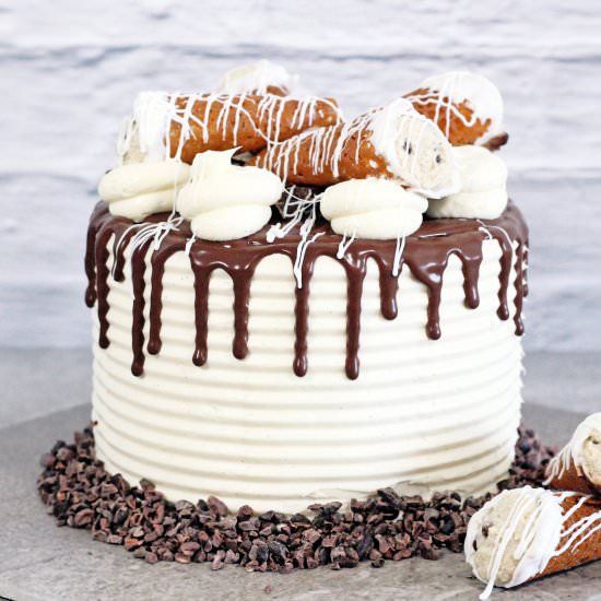 Cannoli Cake