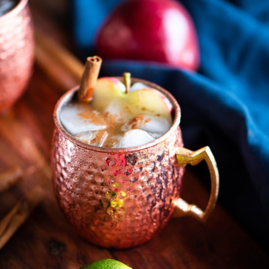 Apple Cinnamon Moscow Mule