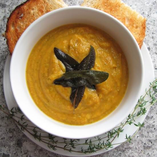 Roasted Butternut Squash Soup