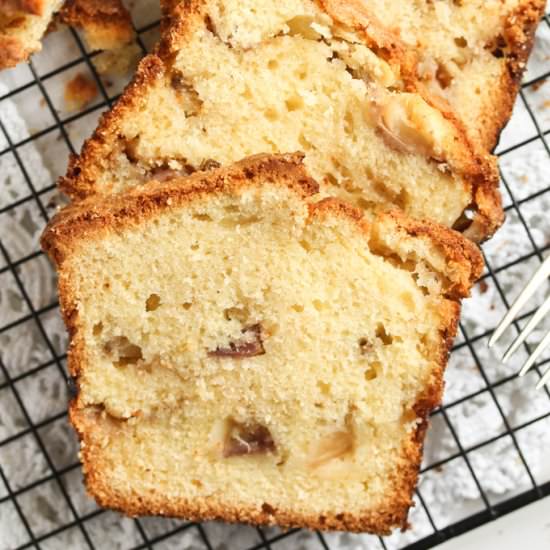 Peach Cobbler Pound Cake