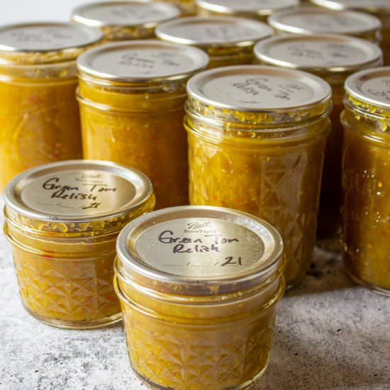 Green Tomato Relish