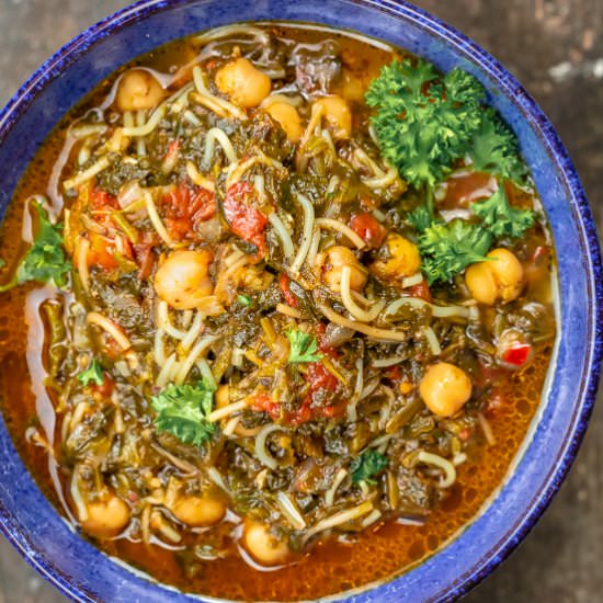 Mediterranean Spinach Stew