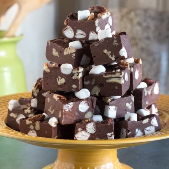 Rocky Road Fudge