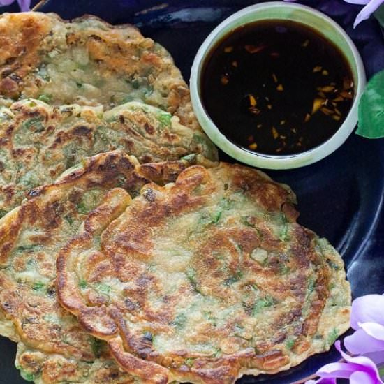 Low FODMAP Scallion Pancakes