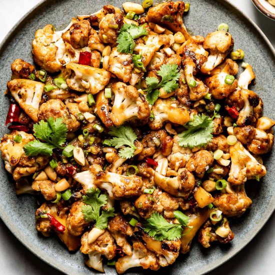 Kung Pao Cauliflower