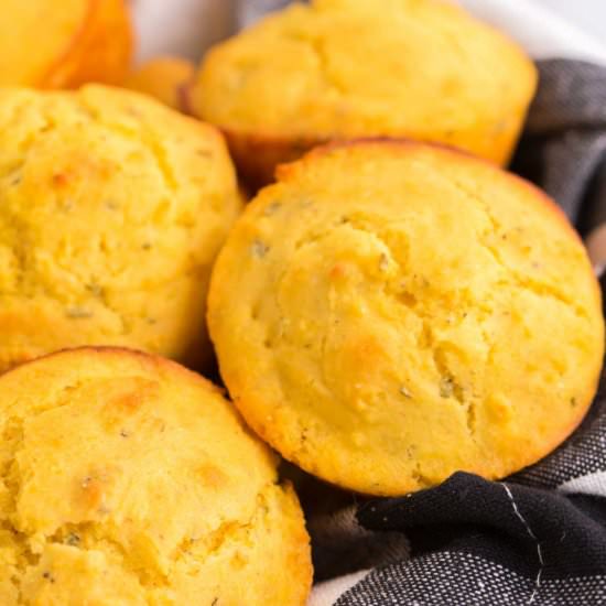 Gluten Free Cornbread Muffins