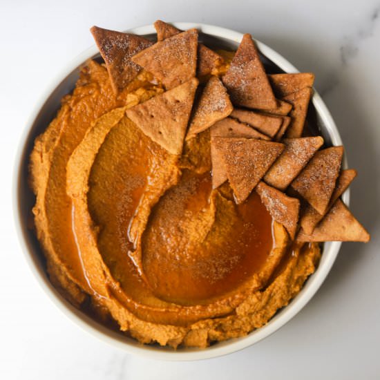 Pumpkin Pie Hummus