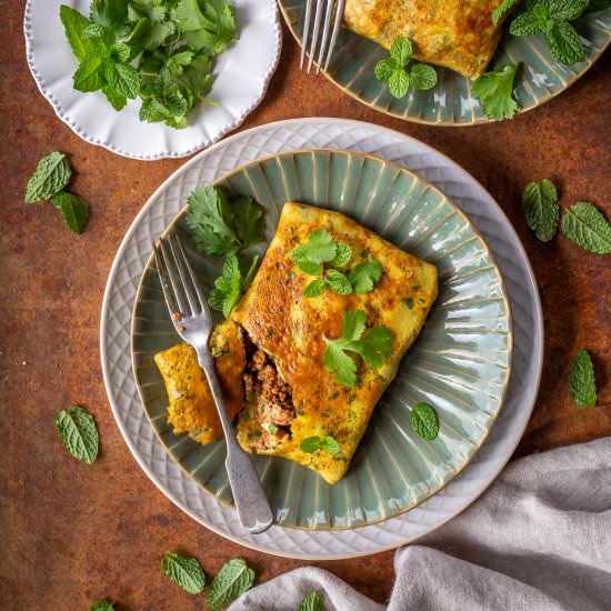 Thai Turkey Omelet