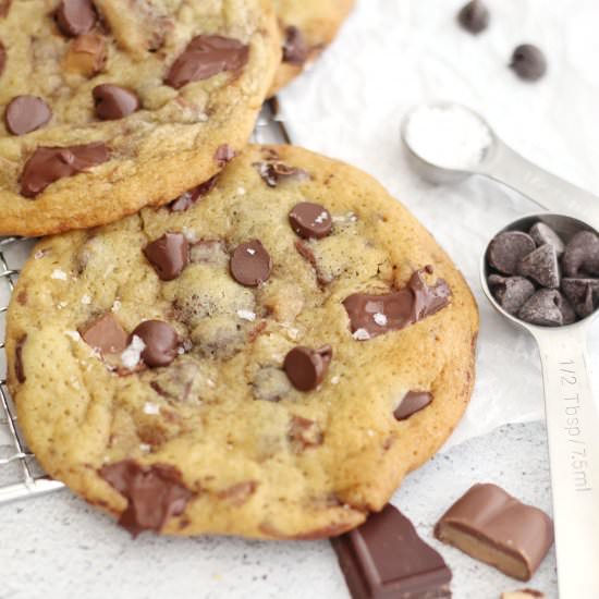 Toffee Chocolate Chip Cookies