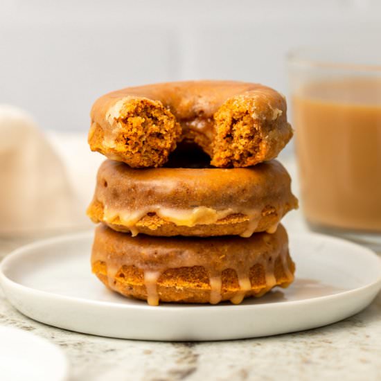 Pumpkin and Chai Spiced Donuts