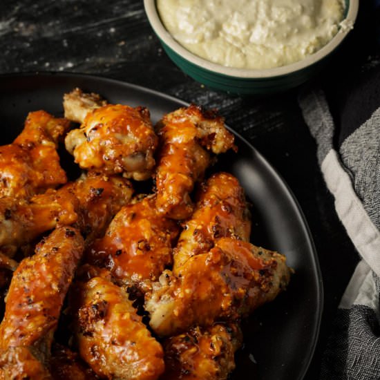 Baked Buffalo Wings