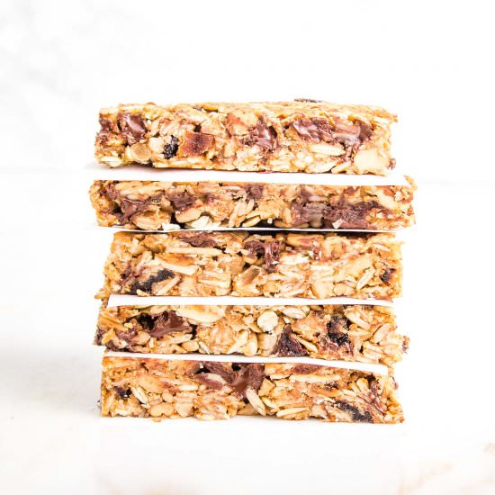 Crunchy Baked Granola Bars