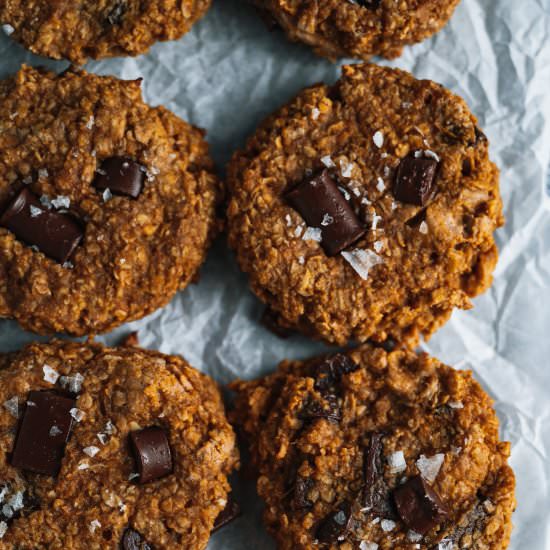 Chocolate Chunk Pumpkin Cookies