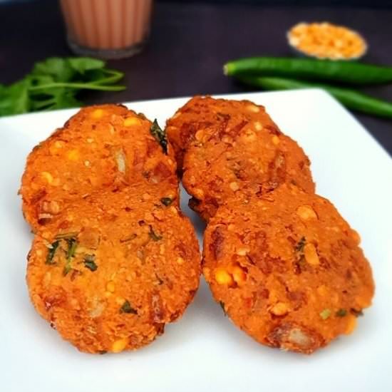 Masala Vada Recipe | Chana Dal Vada