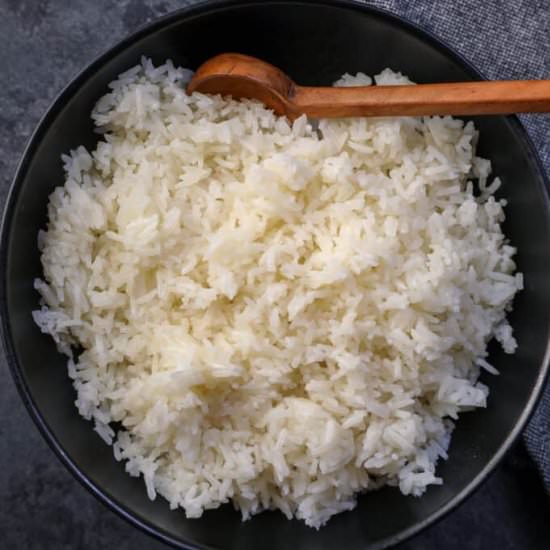 Cuban white rice