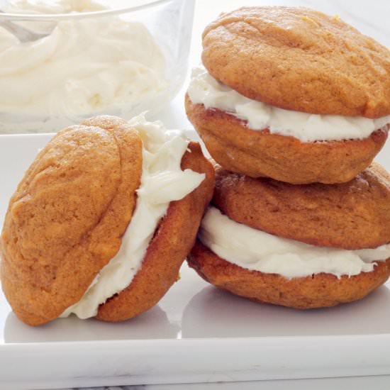 Pumpkin Whoopie Pies