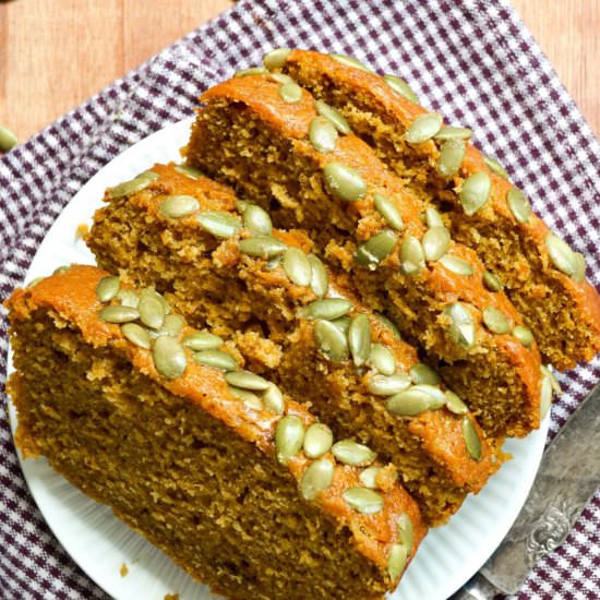 Sourdough Discard Pumpkin Bread