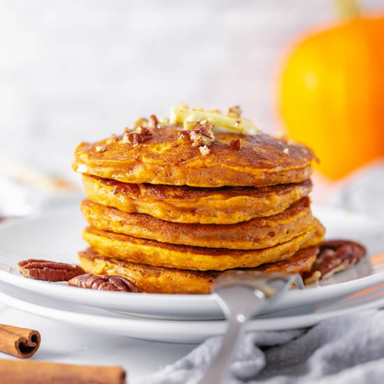 Gluten Free Pumpkin Pancakes