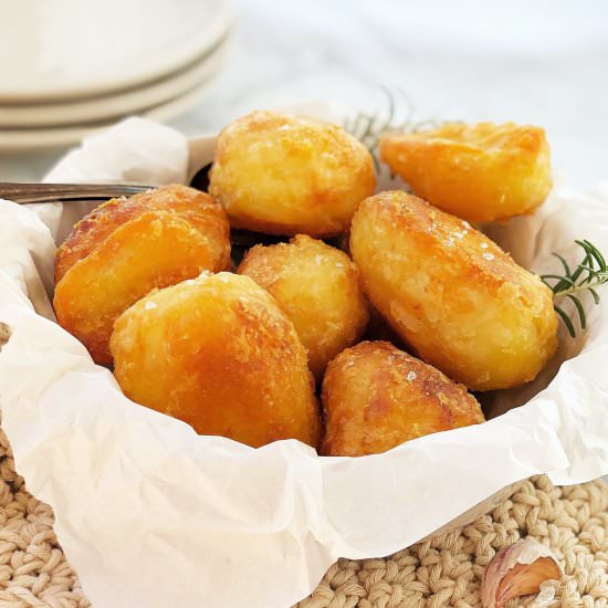 Extra Crispy Oven Roasted Potatoes