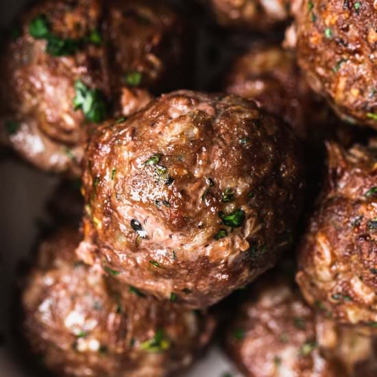 Air Fryer Meatballs